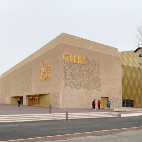 Cinéma "Le Grand Palais" - Cahors / Antonio Virga Architecte / Linéa 9001 brique et plaquette Vande Moortel