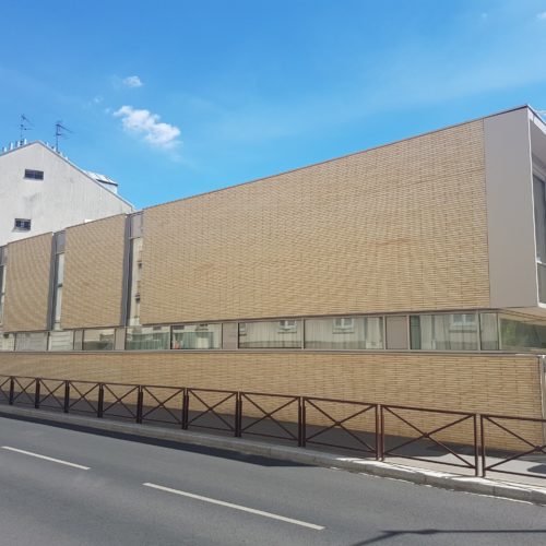 Ecole des lutins – Versailles / Deslandes architectes / Brique Petersen K71