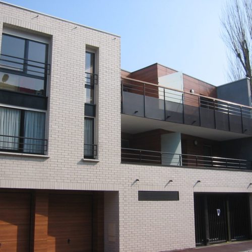 Maison individuelle - Marcq en Baroeul / Escudié Fermaut / Plaquette Röben oslo blanc perle